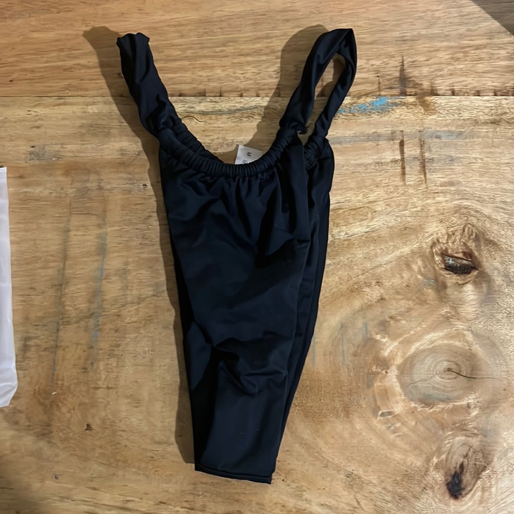 Black Brazilian bikini size M